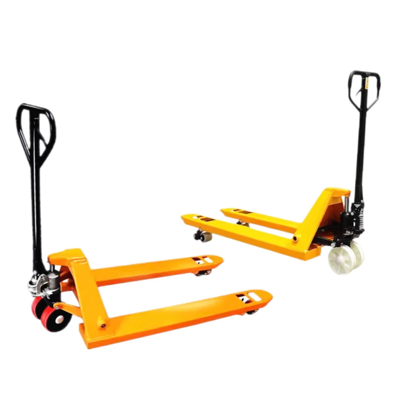 Heavy Duty Manual Pallet Truck with Hydraulic System for Warehouse Logistics Loading