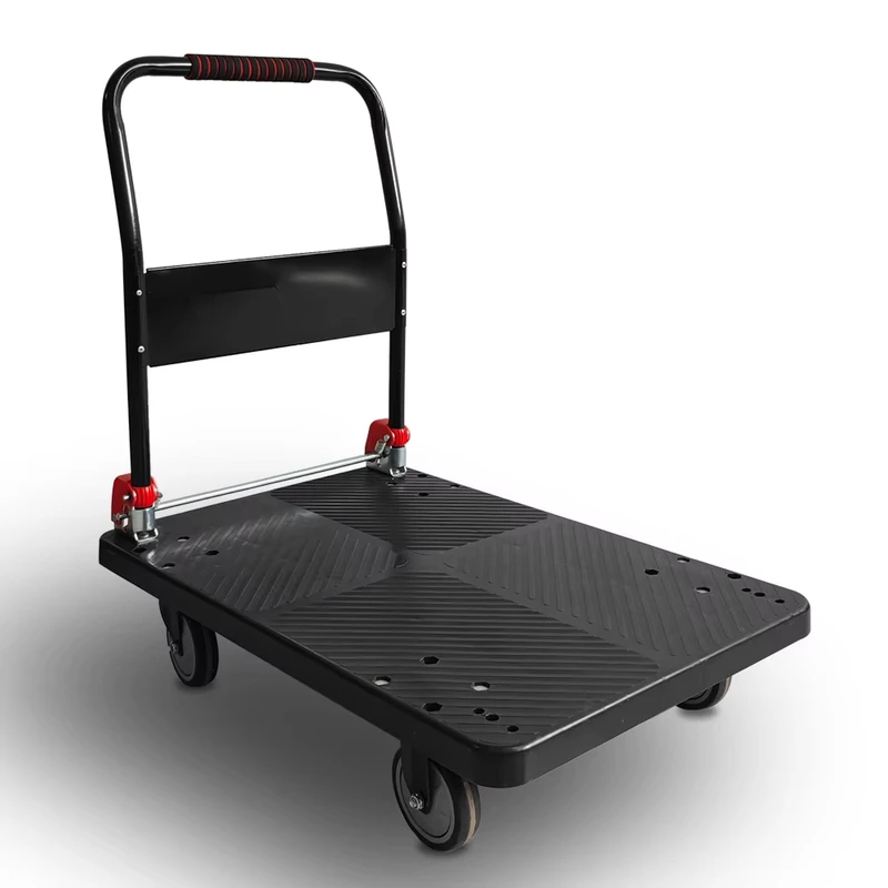 Heavy Duty Materials 500kg Handling Platform Transport Trolley
