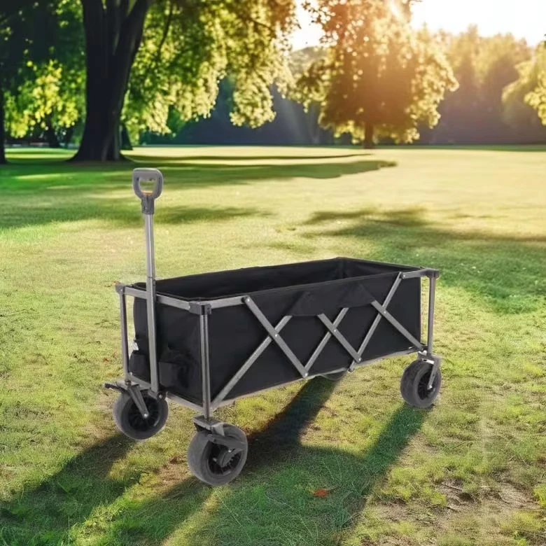 Heavy Duty Outdoor Large Capacity Garden Trolley Cart Factory Custom Cart Wagon