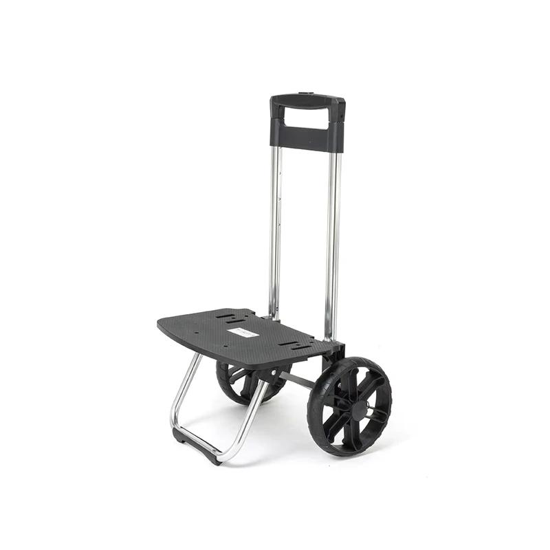 Heavy Duty Portable Foldable Telescoping Utility Cart Hotel Airport Small Shopping Hand Trolleys Carts Luggage Cart