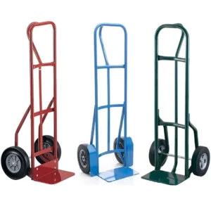 Heavy Duty Sack Truck Industrial Hand Trolley P Handle Hand Truck with Pneumatic Wheel