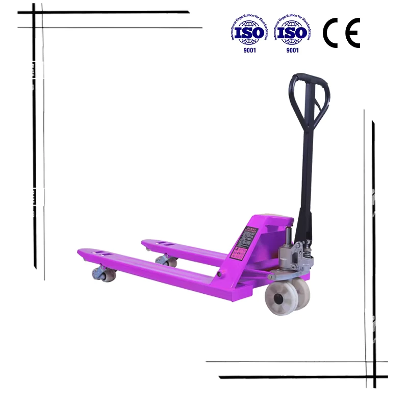 Heavy Duty Steel 2.5 Ton Manual Hydraulic Hand Pallet Truck with 3 Year Warranty for Warehouse Factory Logistics