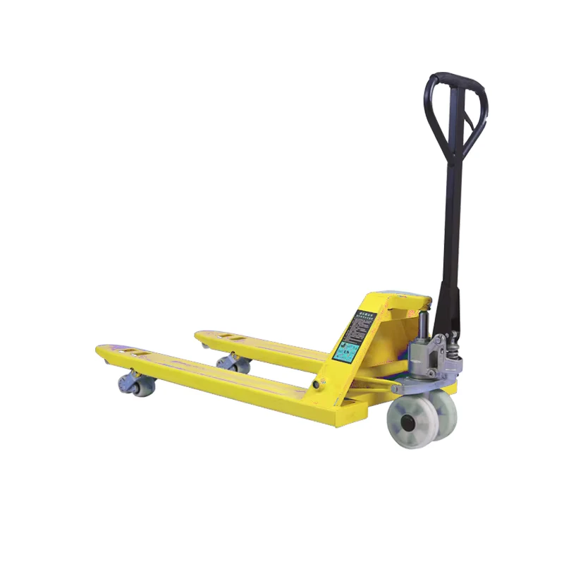 Heavy Duty Steel Hand Pallet Jack Manual Hydraulic Lift Truck with 5500LBS Capacity 1220mm Fork Length 3-Year Warranty