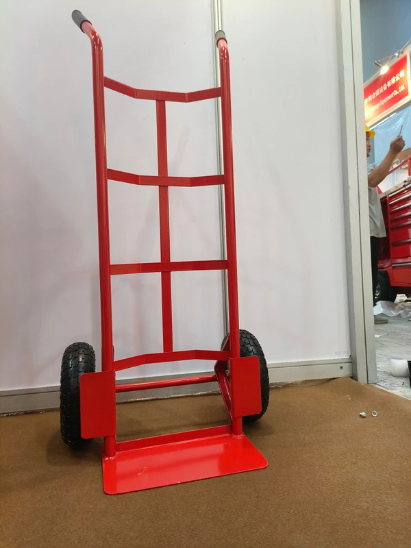Heavy Duty Steel Hand Trolley with 200KG Load Removable Platform Solid 2 Wheel Cart Customizable OEM Support Hand Truck HT1830