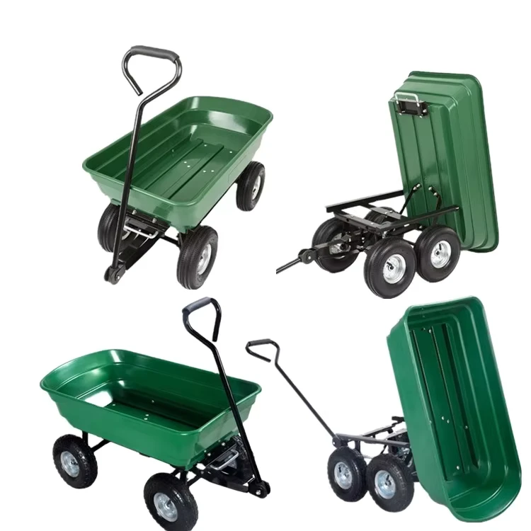 Heavy Duty Tilting Cart Hand Truck Trolley Tool Cart