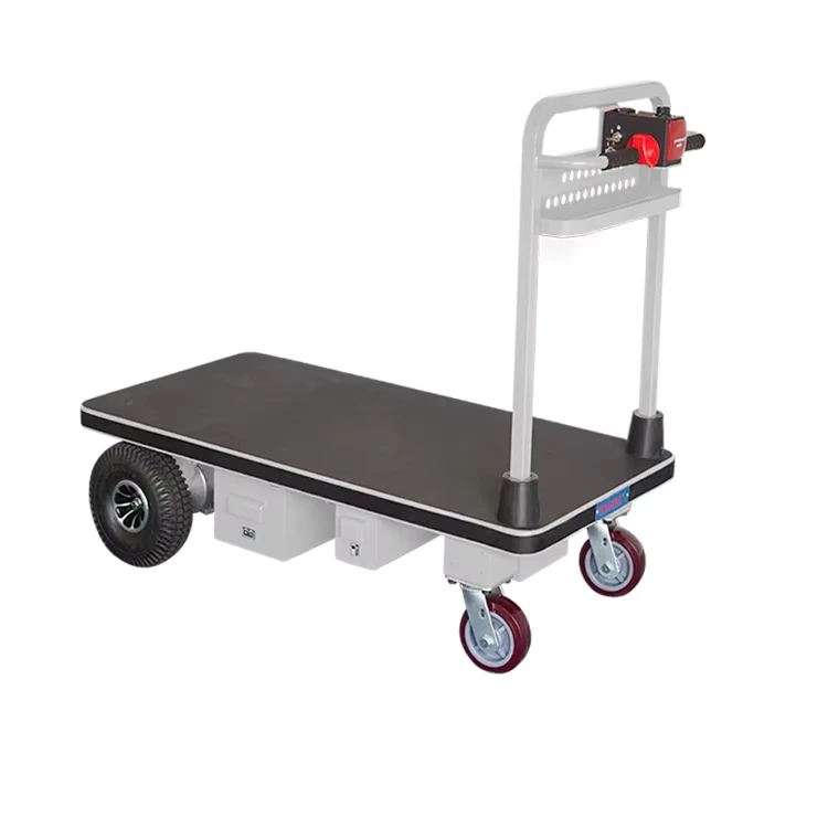 Heavy Duty Trolley Electric Hand Cart Industry Electric Trolleys Multi functional Electric Trolley Cart