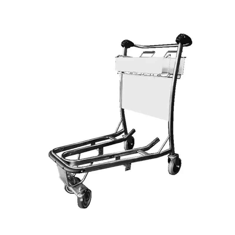 Heavy Duty Wheel Airport Terminal Luggage Trolley for Sale