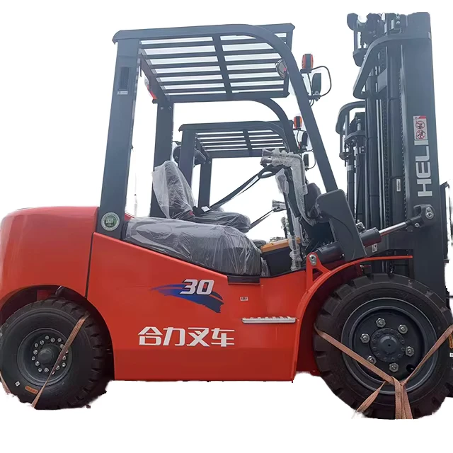 Heli Fork Lift Manual Lift 4 5 Meters Drum Lifter for 2ton 5 Ton Mini Anti collision Shaft Sweeper Forklift Horns Lifter Numeral