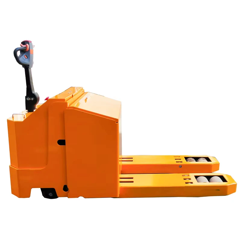 High Efficiency Hand Heavy Duty Electric Small Pallet Truck for Machinery Repair Shops