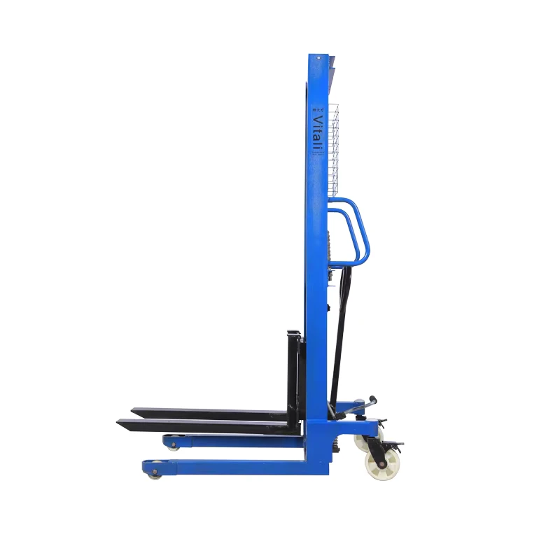 High Efficiency Manual Stacker Low Price Hydraulic Pallet Lifter Forklift for Efficient Loading and Unloading of Goods