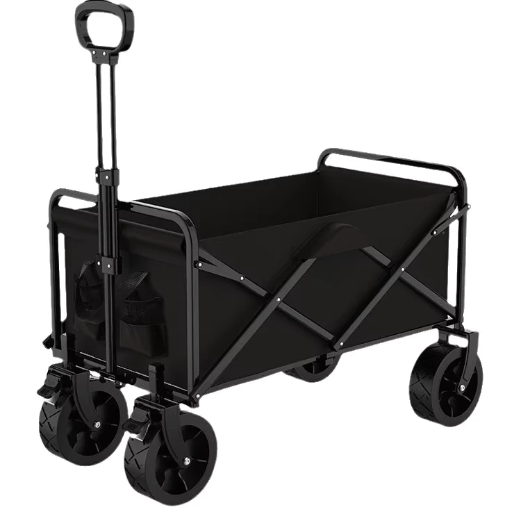 High Loading Large Capacity Portable Folding Outdoor Vehicle Picnic Trolley for Picnics & Camping