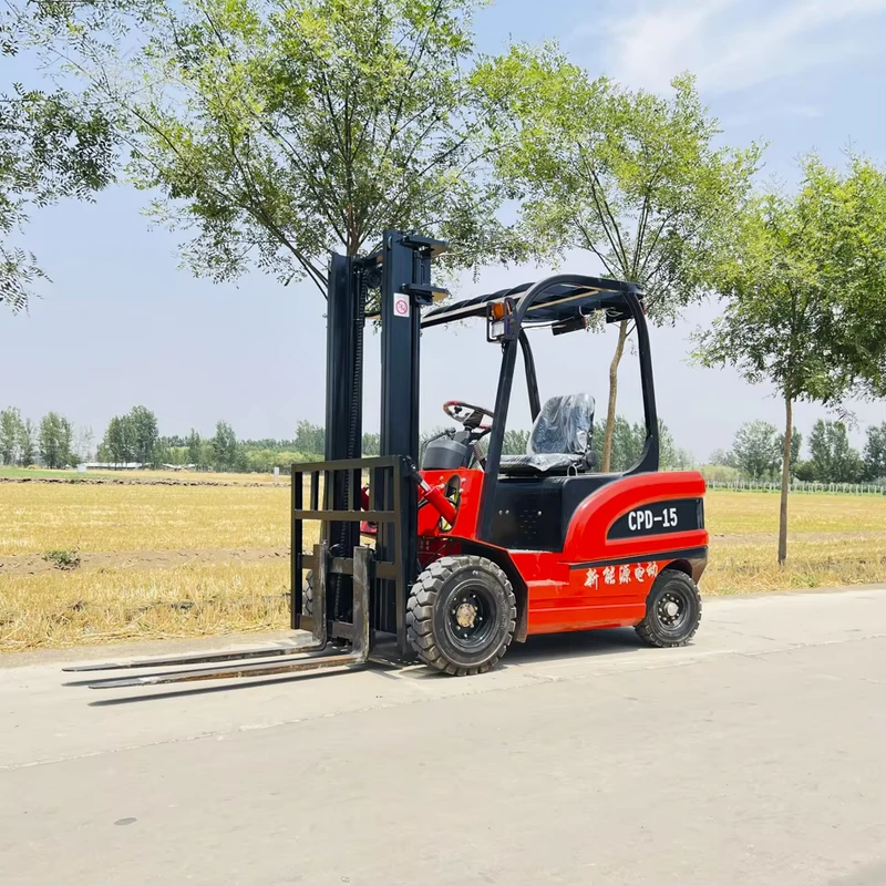 High Performance Environmental Friendly Electric Forklift 4×4 Can Be Customized in Height and Color
