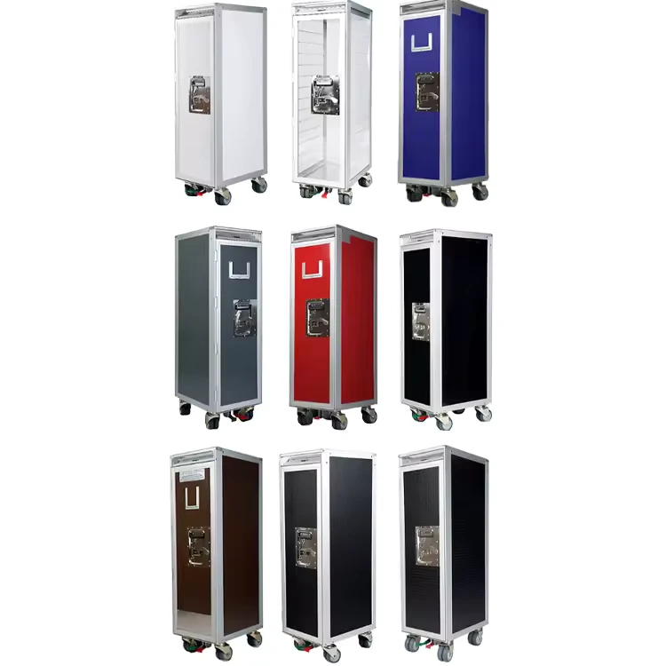 High Quality Airline Trolleys Inflight Cart Full Size Half Size Hotel Trolleys