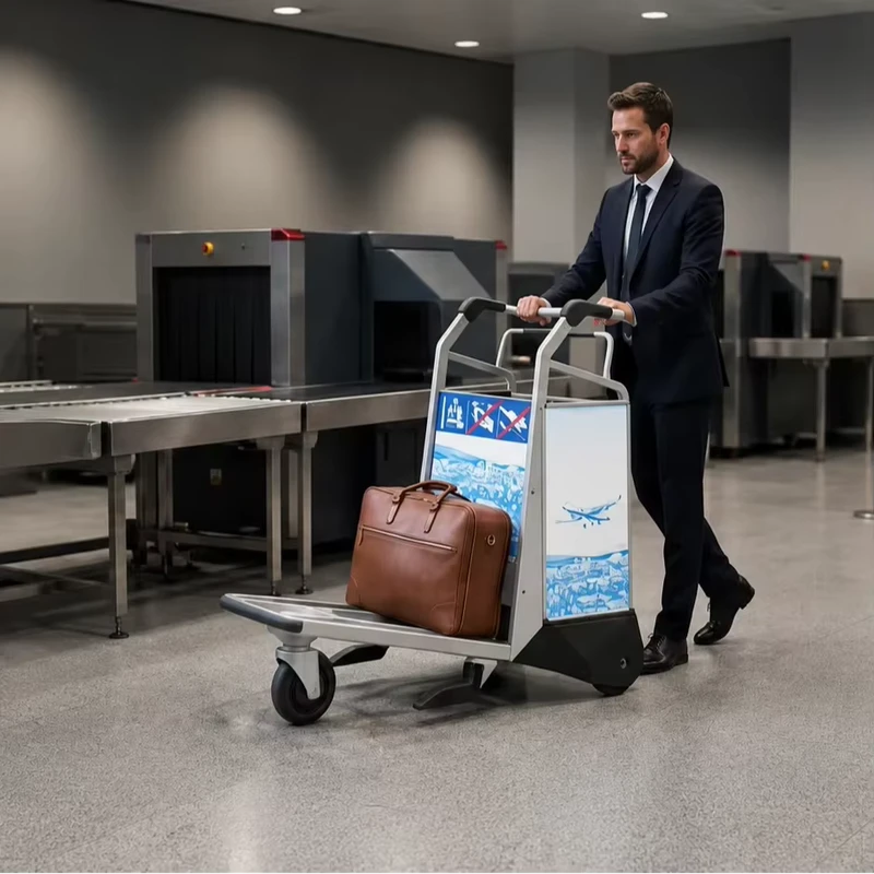 High Quality Airport Luggage Trolley for multiple application