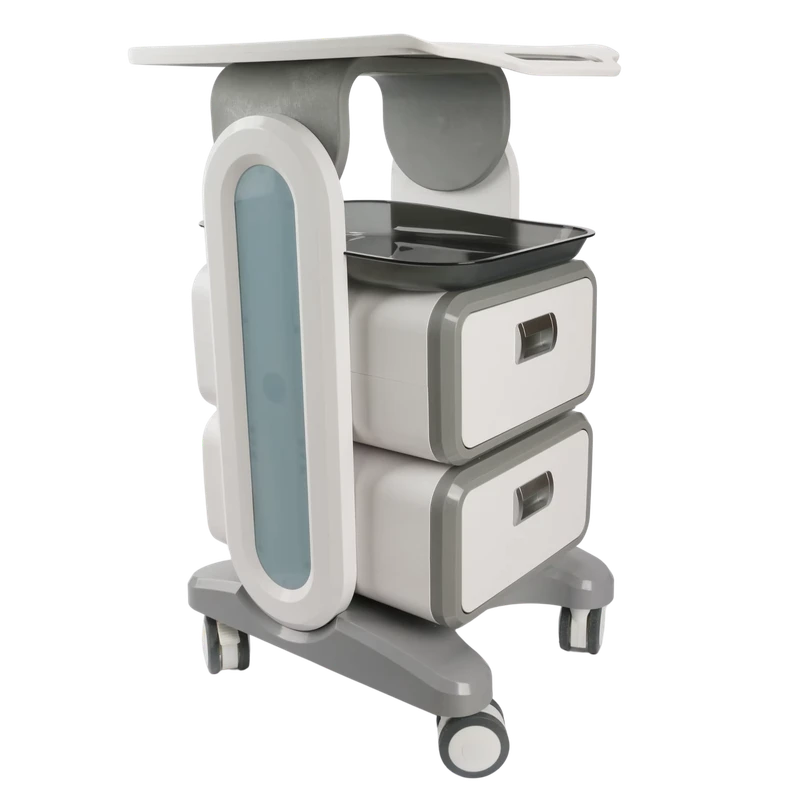 High Quality Beauty Tool Trolley with Wheels SPA and Clinic Portable Trolley Nail Cart Salon Dental Clinic Trolley