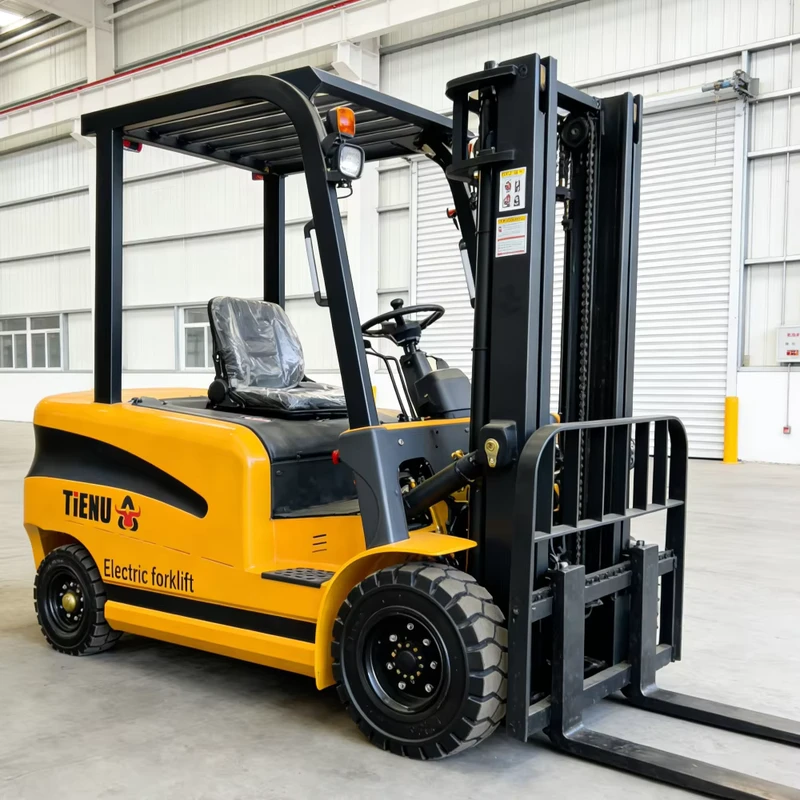 High Quality Ce Hydraulic Electric Forklift 2.5T 3Ton Pallet Cargo Handling Household Engineering Carretilla Elevadora