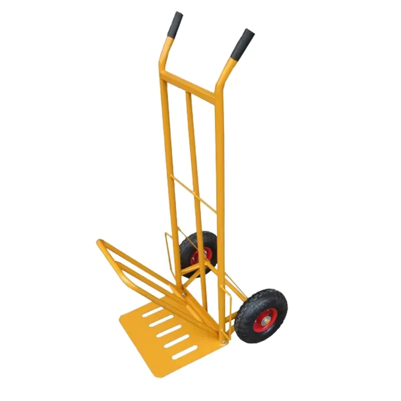 High Quality China Factory Heavy Duty Platform Structure Folding Hand Trolley Ht1827