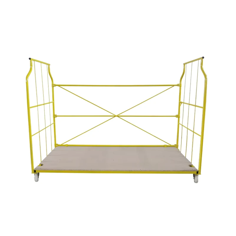 High Quality Heavy Duty Collapsible Universal Furniture Roll Container Customizable Powder Coated Steel Durable 1500kg Load