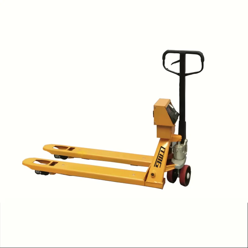 High Quality Manual Pallet Truck with 85mm Fork Height Nylon Wheels Indoor Industrial Logistics Operations