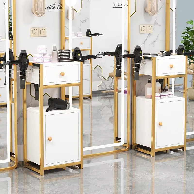 High Quality Modern Metal Salon Styling Trolley for Barber Shop and Spa Beauty Salon Tool