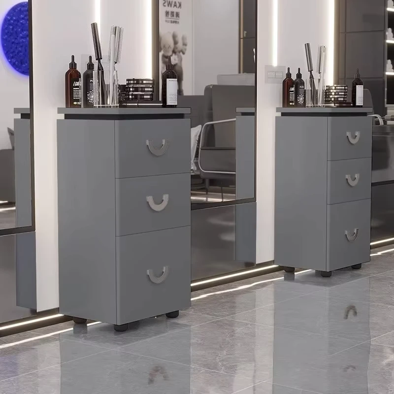High Quality Modern Wood Salon Styling Trolley for Hair Salons Beauty Salons Barber Shops with High Load Bearing Capacity