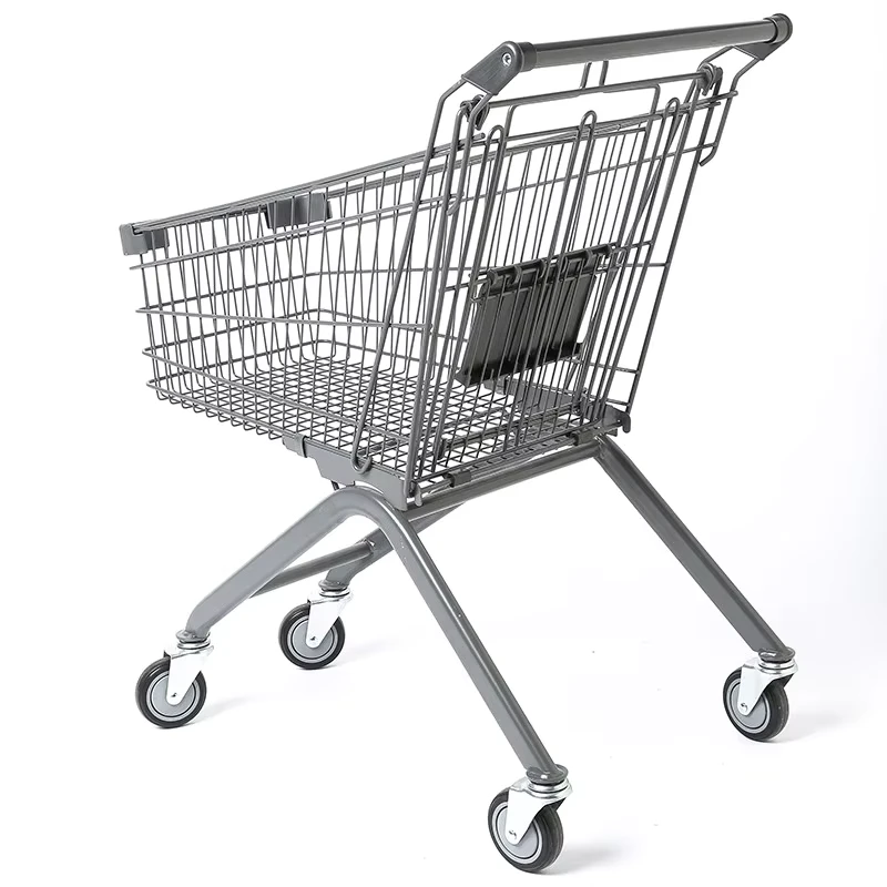 High Quality Trolley Grocery Shopping Cart Supermarket Carts Steel Grocery Cart