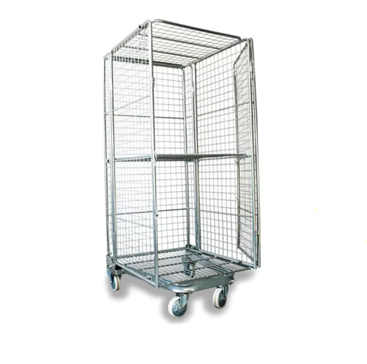 High Quality Warehouse Cage Trolley Roll Container