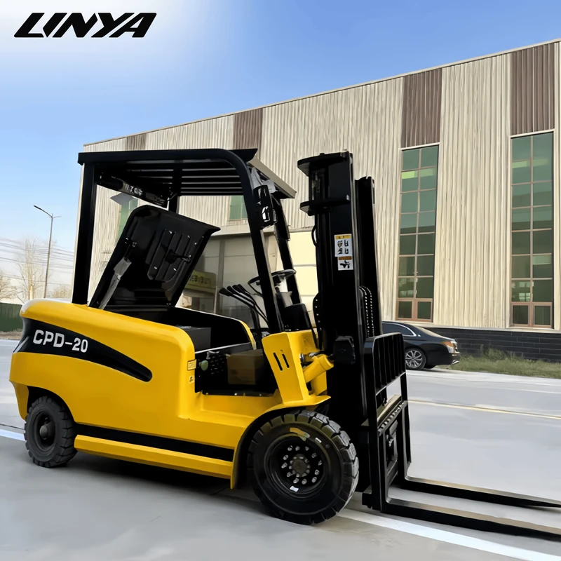 High-rise Electric Forklifts High rise Wheel Type Suitable for Small-scale Industrial Use 2.5-ton 3-ton