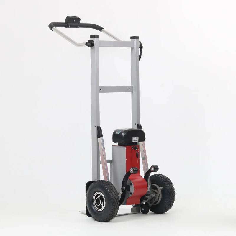 Hopper Electric Foldable Portable Aluminum Hand Truck Stair Climber Trolley Warehouse Platform Lift