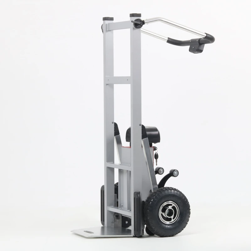 Hopper Foldable Electric Aluminum Stair Climbing Trolley Hand Truck with OEM Support 180KG Load Capacity Portable