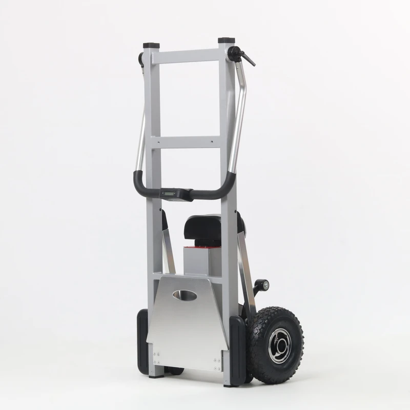 Hopper Foldable Electric Stair Climbing Trolley Hand Truck Portable Warehouse Lift 180KG Load Capacity Aluminum OEM