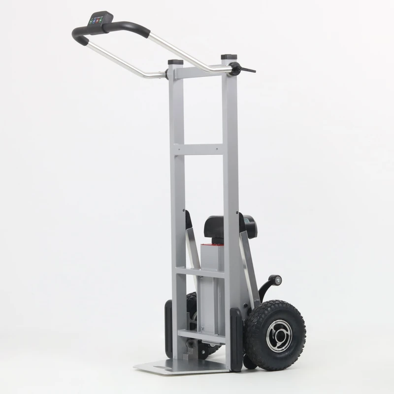 Hopper Heavy Duty Electric Foldable Hand Truck OEM 180KG Load Capacity Stair Climbing Cargo Lift for Industrial