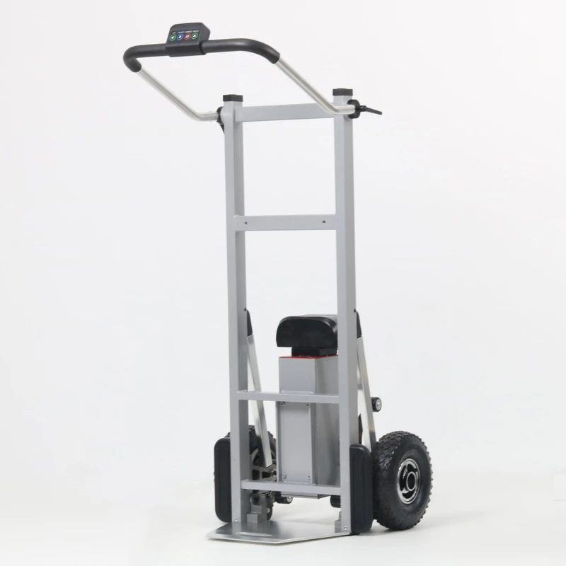 Hopper Heavy Duty Electric Foldable Portable Hand Truck Powered Stair Climbing Tracked Transporter Cargo Lift