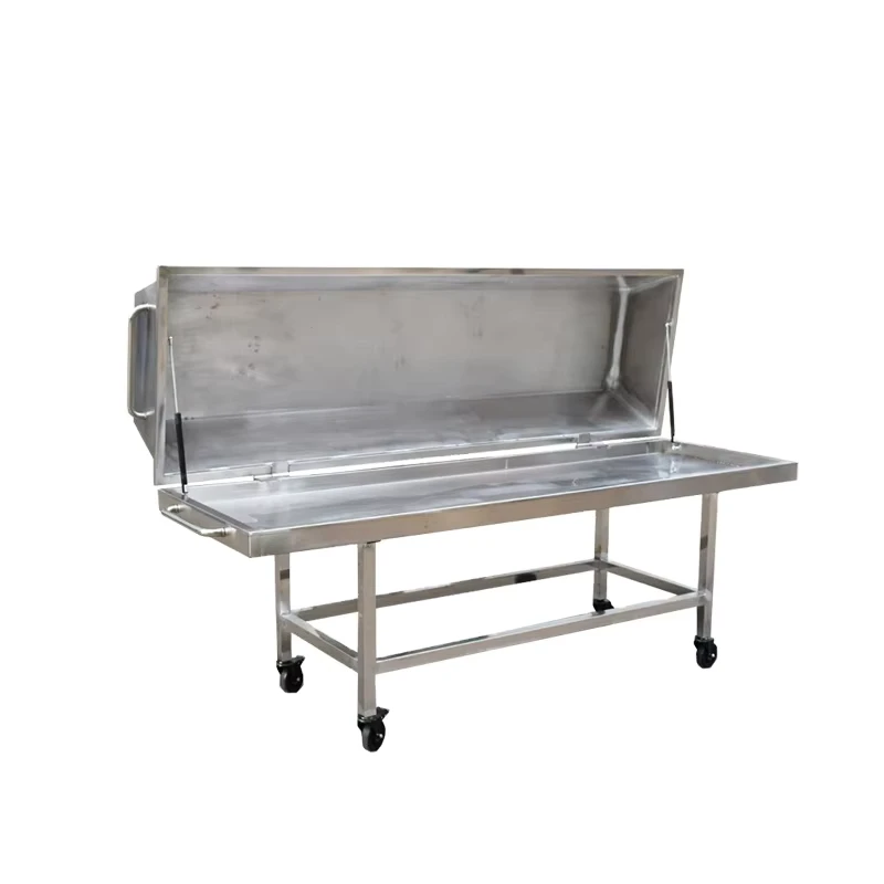 Hospital Corpse Trolley Funeral Supplies Dead Body Transport Stretcher