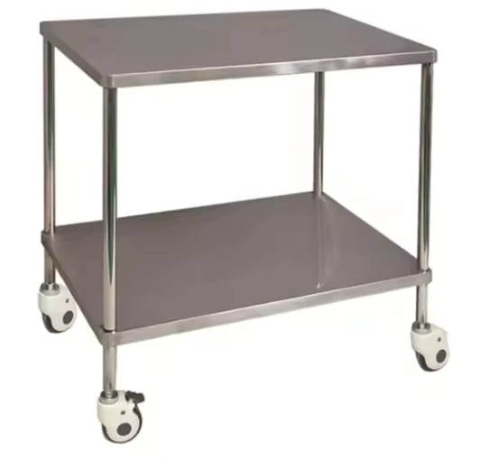 Hospital Medical Instrument Trolley Family Stainless Steel Furniture with Wheels for Operation Room Use
