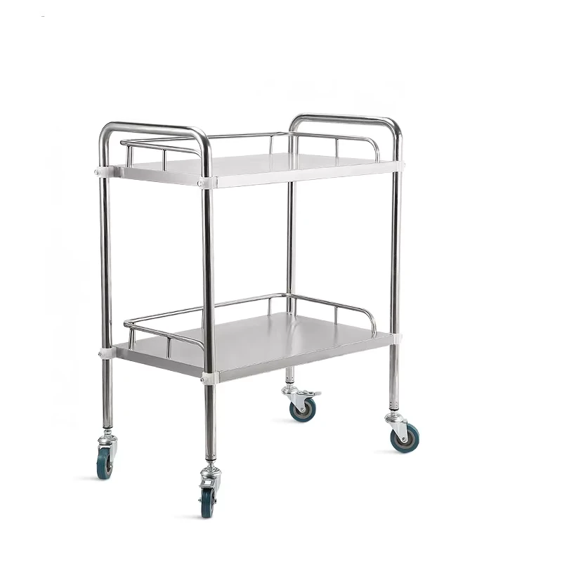 Hospital Stretcher Three Function Stainless Steel Hospital Trolley Hospital Furniture Commercial Furniture Modern