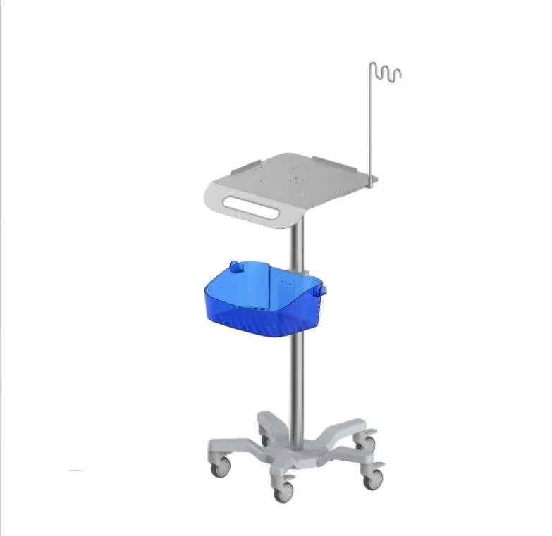 Hospital Ultrasound and Mobile ECG Trolley Cart