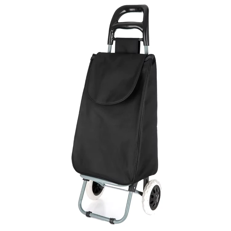 Hot Sales Modern Two Wheels Portable Foldable Shopping Trolley Cart