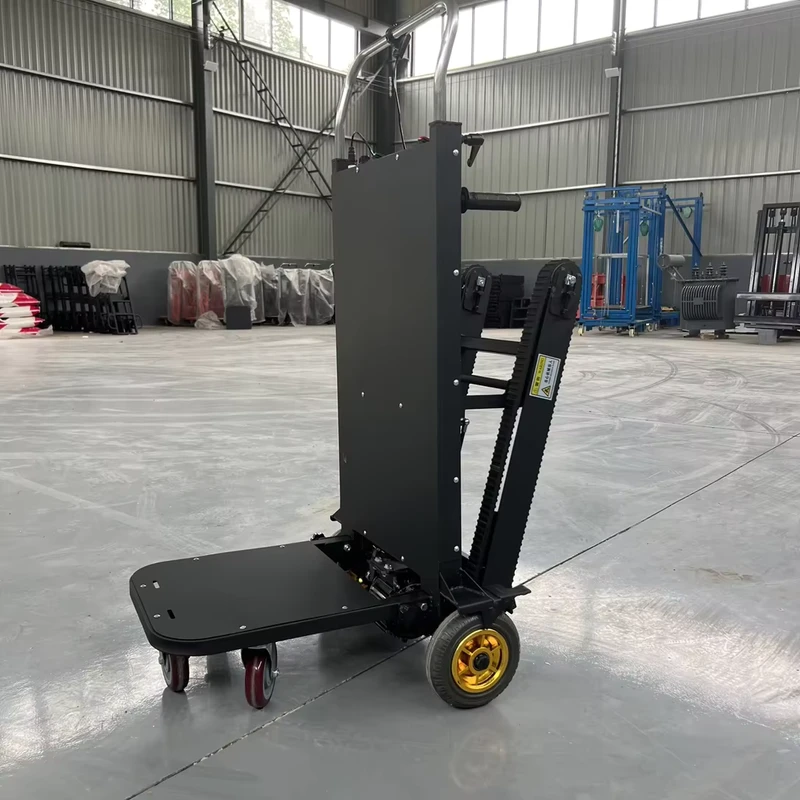 Hot Selling Small Household Electric Trolley for Transporting Climbing and Pushing