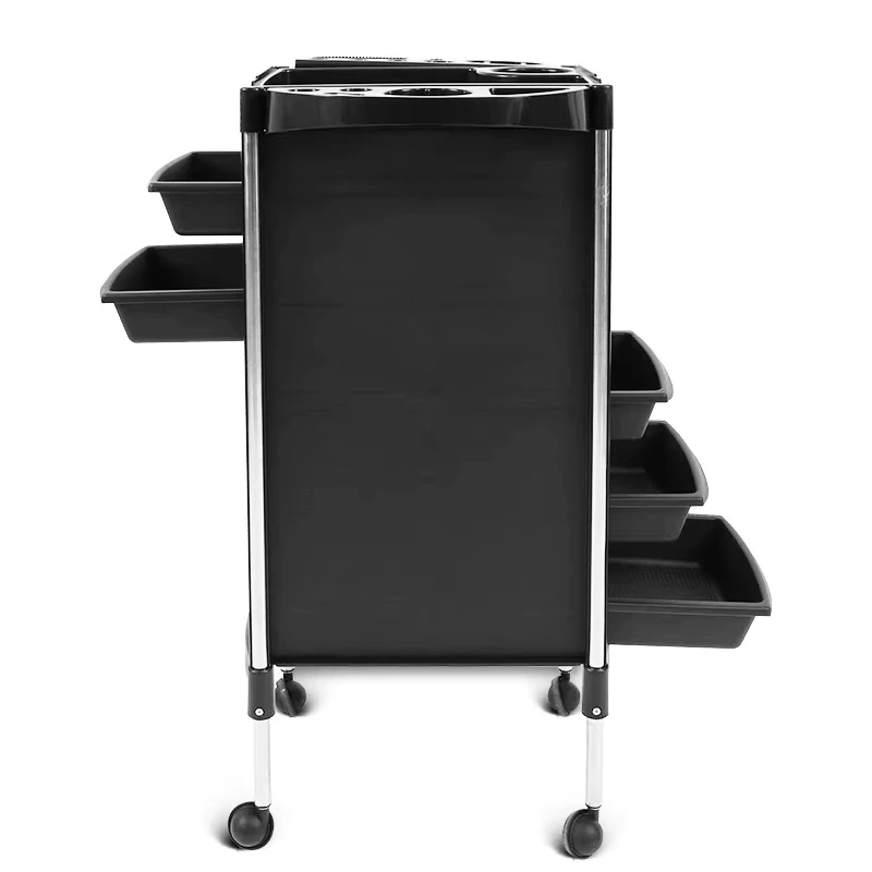 Hot Stainless Steel Nail Trolley Trolley Beauty Salon Plastic Salon Trolley