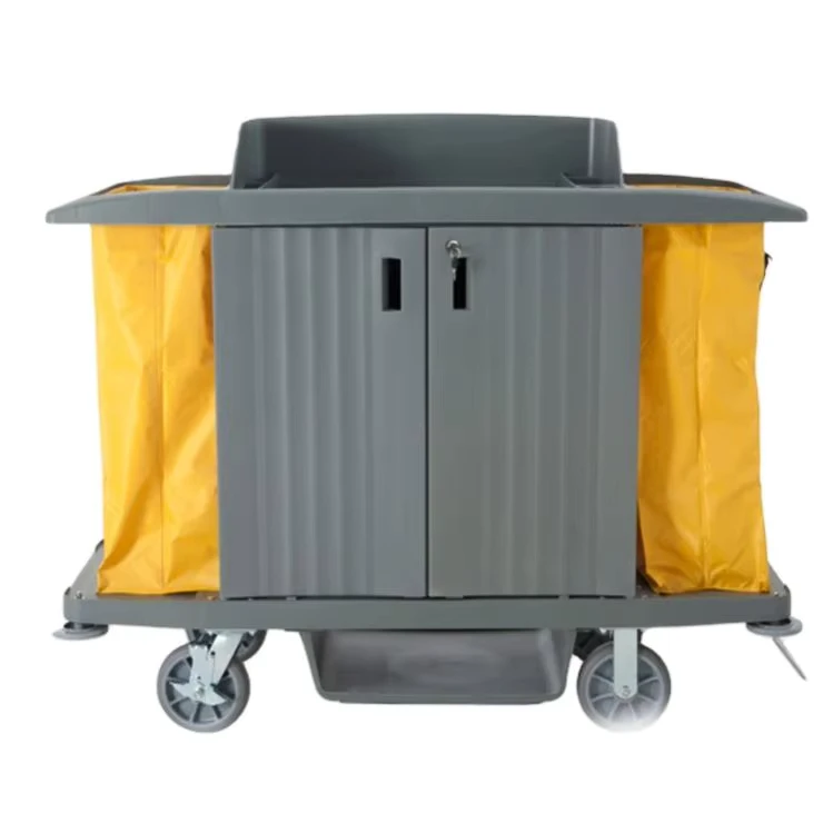 Hotel Housekeeping Cleaning Carts Room Janitorial Supplies Janitor Trolley
