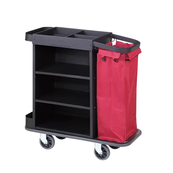 Hotel Room Service Trolley Hospitality Supplies Service Cart Maid’s Cart