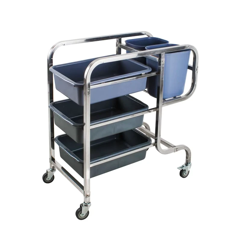 Hotel Trolley Cart Housekeeping Cleaning Room for Hotels Luggage Bellboy Service