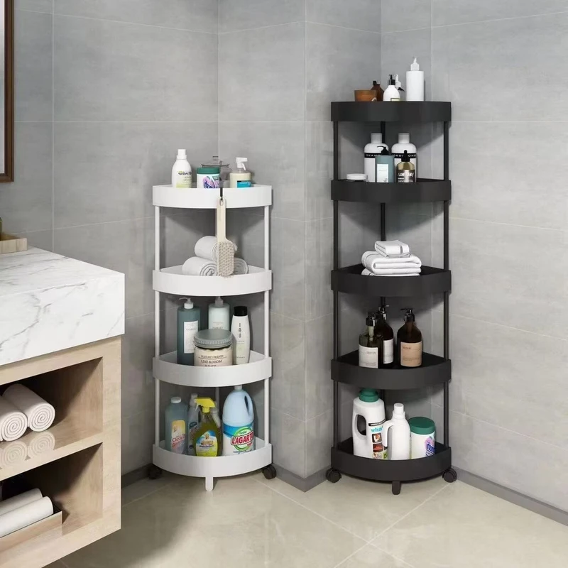 Household Organizer with Wheels Multi Layers Storage Cart Gap Organizer Cart Kitchen Storage Kitchen Trolley