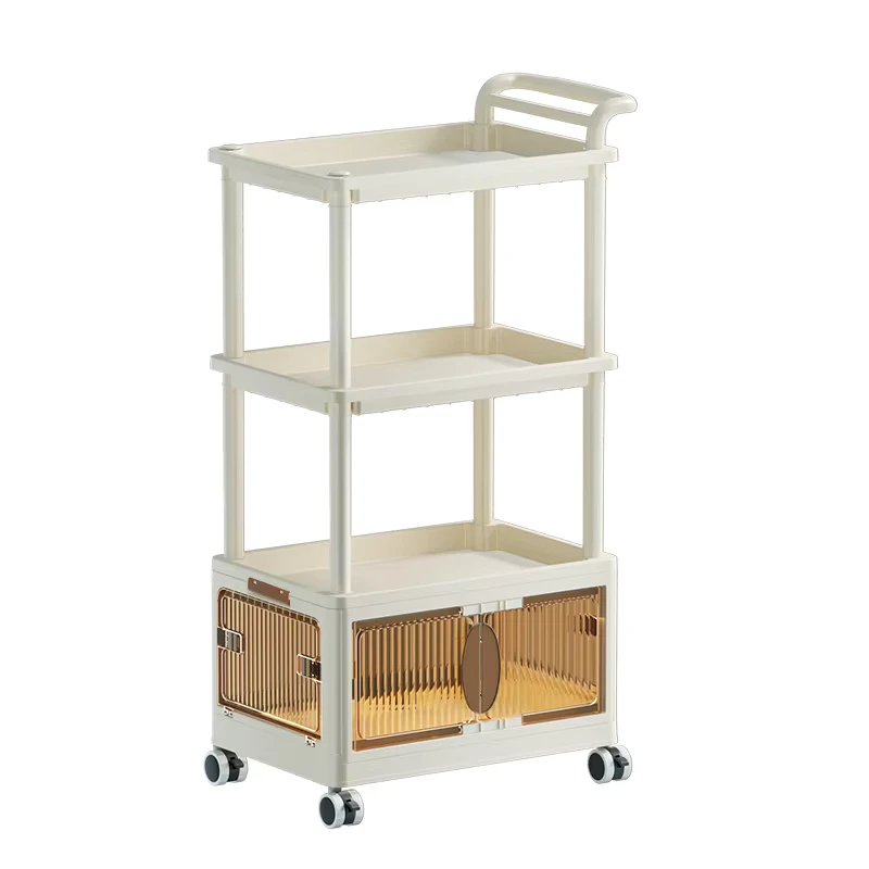 Household Organizer with Wheels Multi Layers Storage Cart Organizer Cart Kitchen Storage Kitchen Trolley