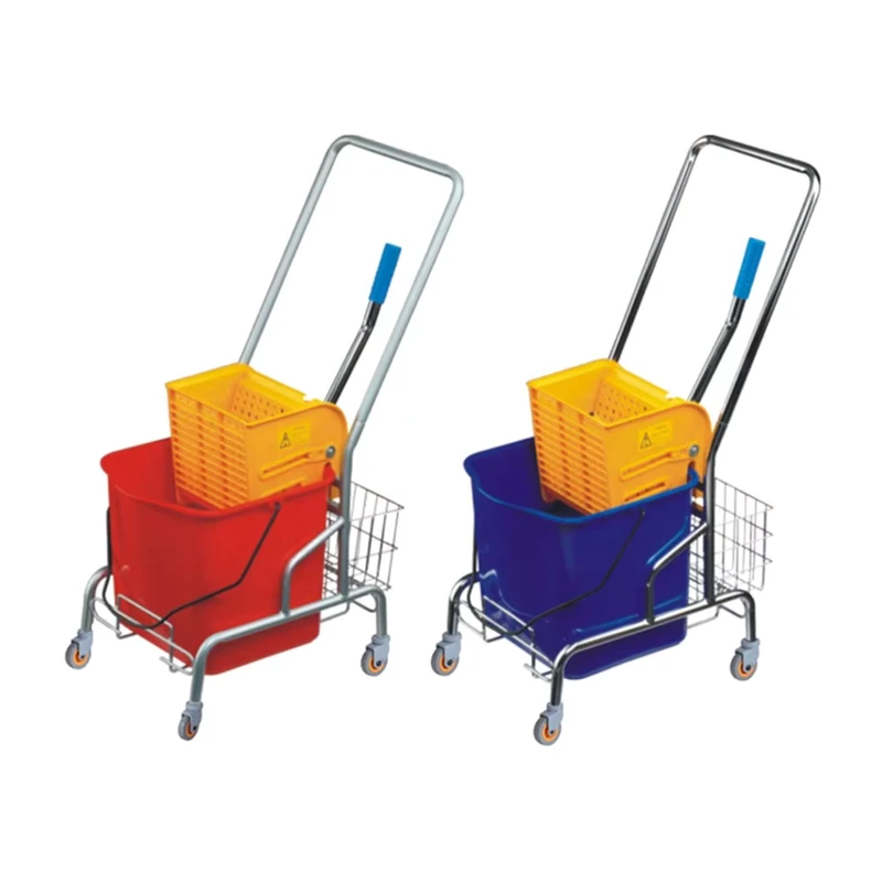 Household and Commercial Hotel Mop Mop Mop Cloth Press Water Truck Floor Bucket Hand Press Cleaning Vehicle