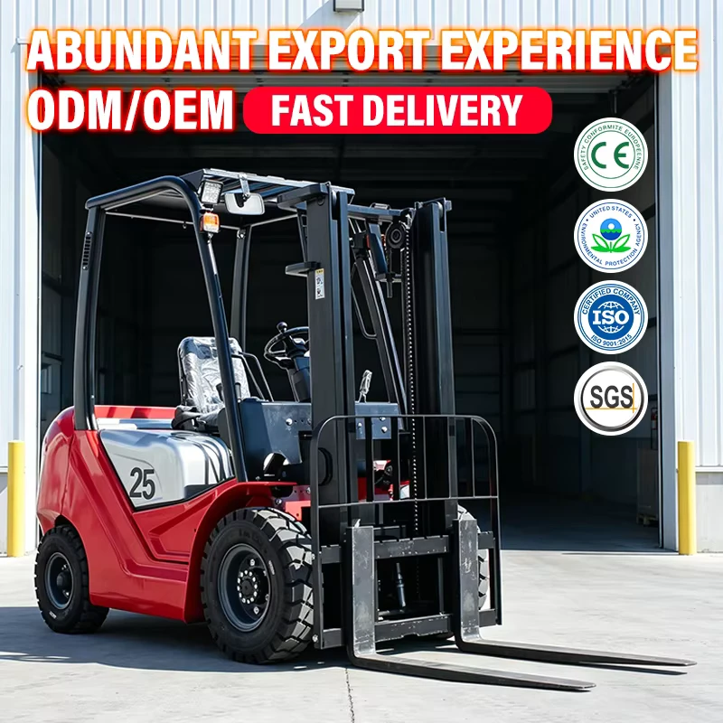 Hydraulic Articulated Pallet Stacker Forklift 4×4 Mini Forklift