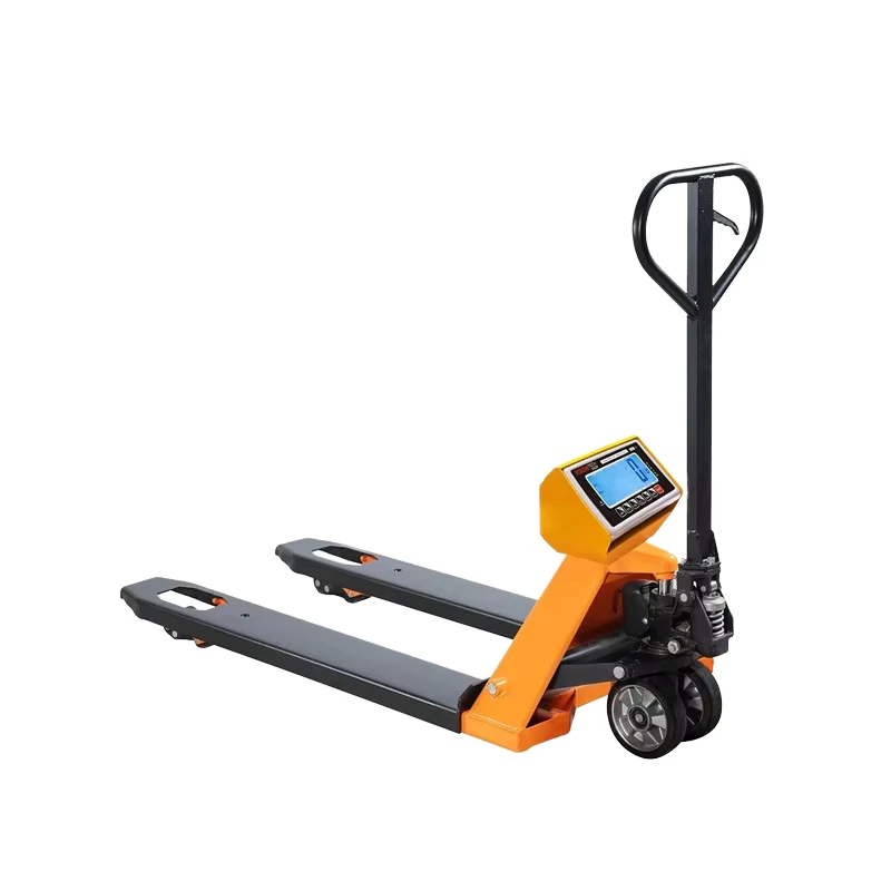 Hydraulic Hand Pallet Truck 3 Ton 2000kg Manual Forklift Rubber Pu Wheels Indoor Outdoor Use