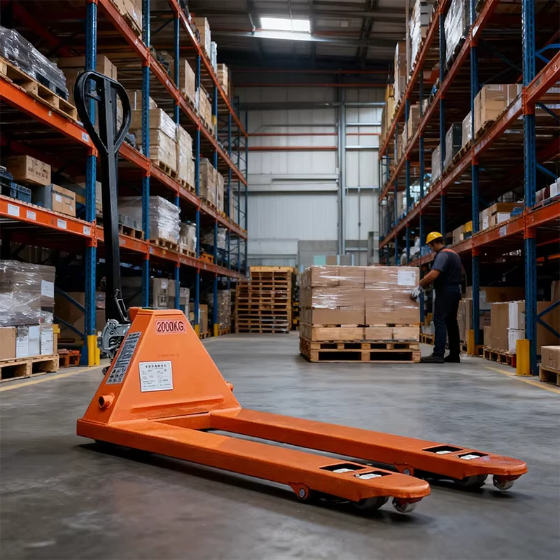 Hydraulic Manual Forklift Hand Pallet Jack 2 Ton Hand Pallet Truck with Factory Price