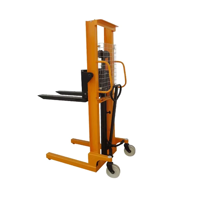 Hydraulic Manual Hand Lift Forklift Pallet Stacker